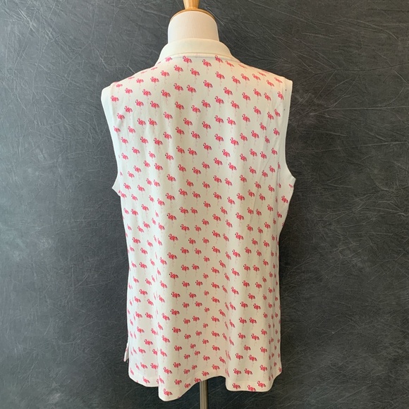 Lands' End Sleeveless Polo - Picture 3 of 9